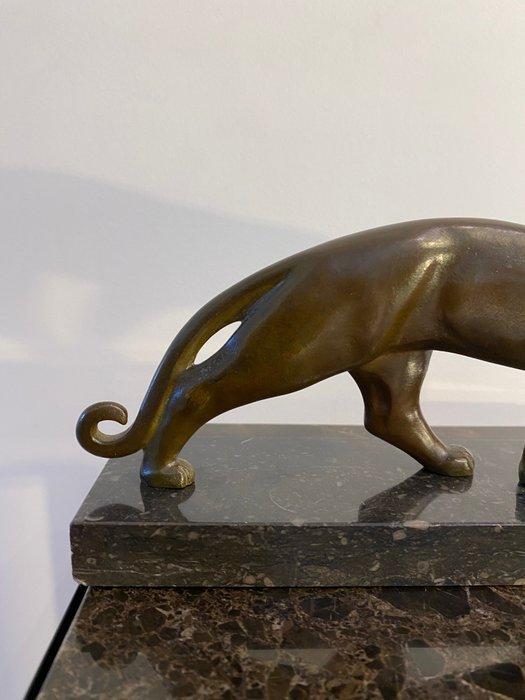 Beeld, Panthère marchant- signature prob. postérieure - 10, Antiek en Kunst, Kunst | Designobjecten