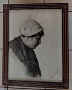 Thérèse Schwartze (1851-1918) - Portret en profil van een