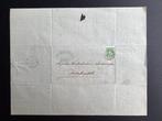 Belgique 1874/1882 - 75 vieilles lettres 1874 - 1882 toutes, Gestempeld