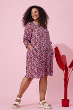 ZHENZI jurk elastische halsS=42-44Maat 42/44 (L), Verzenden