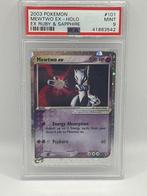 Pokémon - 1 Graded card - mewtwo ex Ruby sapphire - PSA 9, Nieuw