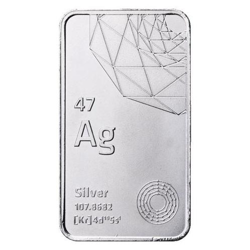 5 Troy Ounce - Argent .999 - 5 oz Freedom 999 Fine Silver, Postzegels en Munten, Edelmetalen en Baren