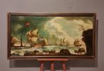 Nederlandse school (XIX) - Maritime Oil Painting - Sailing, Antiek en Kunst