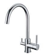 3 in 1 Kraan Venus / Brushed Nickel, Doe-het-zelf en Bouw, Verzenden, Nieuw