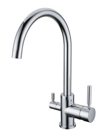 3 in 1 Kraan Venus / Brushed Nickel, Verzenden