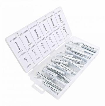SATRA Assortiment borgpennen en gaffelpennen (56st) beschikbaar voor biedingen