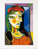 Pablo Picasso (1881-1973) - Girl With Red Beret - Artprint -, Antiquités & Art