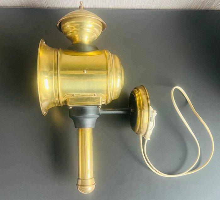 Lamp - Bakeliet, Koper, Glas, Antiek en Kunst, Curiosa en Brocante