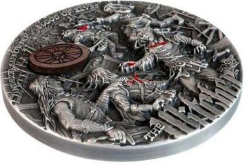 Niue. 5 Dollars 2021 - The Witcher - Blood of Elves - 2 Oz