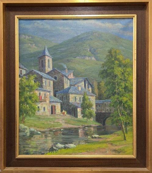 Rafael Batallé Mallarach (1953) - El alma del valle, Antiek en Kunst, Kunst | Schilderijen | Klassiek