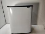 Brabantia Bo Touch Bin 60 Liter Wit Prullenbakken, Verzenden, Nieuw
