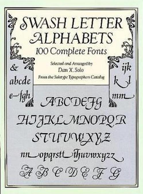 Swash Letter Alphabets 9780486293325, Boeken, Overige Boeken, Zo goed als nieuw, Verzenden