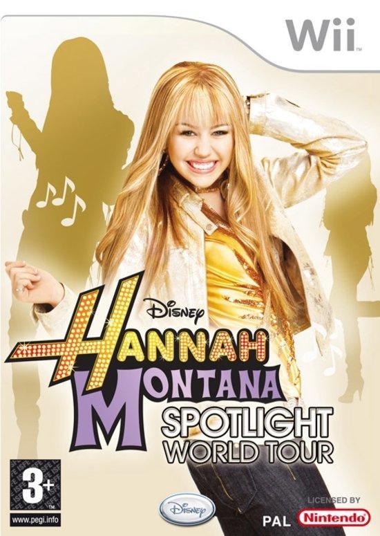 Disney Hannah Montana Spotlight World Tour (wii used game), Games en Spelcomputers, Games | Nintendo Wii U, Ophalen of Verzenden