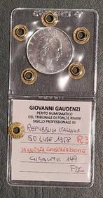 Italie, République 50 Lire 1958 Vulcano