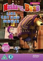 Masha and the Bear: Like Cat and Mouse DVD (2017) Oleg, Zo goed als nieuw, Verzenden