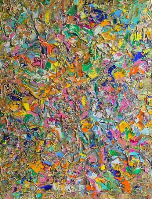 Bruno Cantais - Magic spring - XL, Antiek en Kunst, Kunst | Schilderijen | Modern
