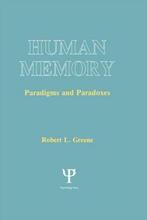 Human Memory 9780805809978, Robert L. Greene, Greene, Verzenden