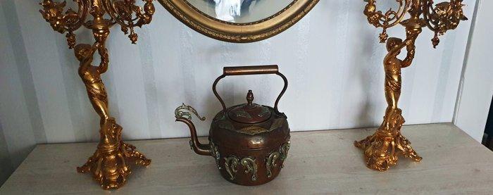 Ketel - Koper - Marokko - Eerste helft van de 20e eeuw, Antiquités & Art, Art | Art non-occidental