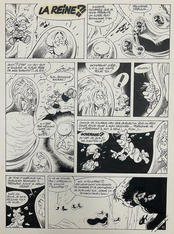 Seron, Pierre - 1 Original page - Les Petits Hommes T33 -