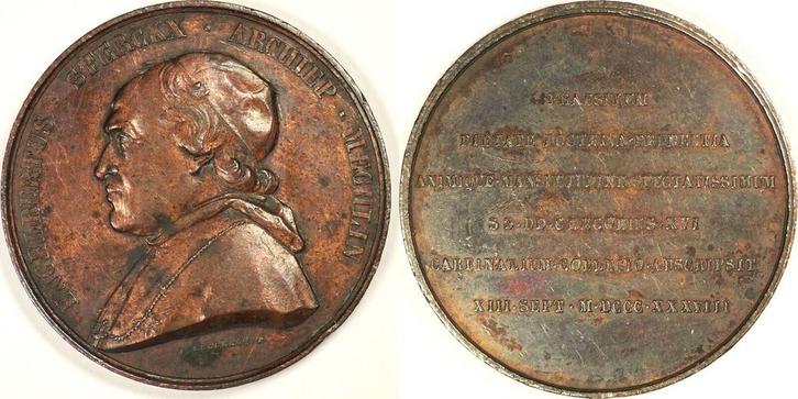 appointment of E Sterckx as cardinal J Leclercq, Timbres & Monnaies, Pièces & Médailles, Envoi