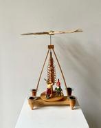 Kerstdecoratie VEB Vero Olbernhau - Elf kerstpiramide - Hout, Nieuw