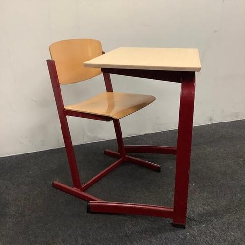Tweedehands complete school set Eromes van 10 stuks tafels +, Huis en Inrichting, Stoelen, Gebruikt, Vijf, Zes of meer stoelen