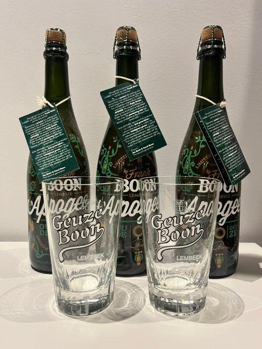 Boon - Apogee - 75cl - 3 flessen, Collections, Vins