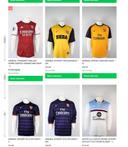 Engeland voetbalshirts, clubs en nationale team