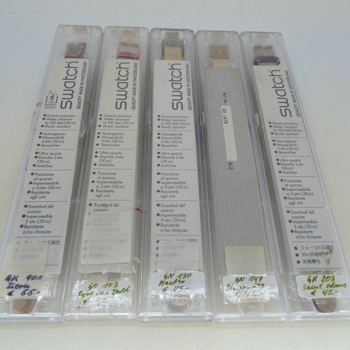 Swatch - Mixed Swatch Gent Watches - Sans Prix de Réserve -, Handtassen en Accessoires, Horloges | Heren