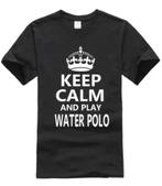 special made Waterpolo t-shirt men (keep calm), Verzenden