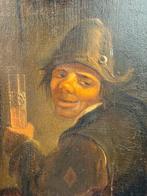 David II Teniers (XVII-XVIII), Cerchia di - Bevitore di, Antiek en Kunst