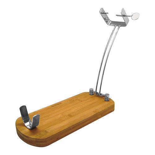 Hamklem | Bamboe/RVS | Inklapbaar | 170x130x380(h)mm Vin, Zakelijke goederen, Horeca | Keukenapparatuur, Nieuw in verpakking, Verzenden