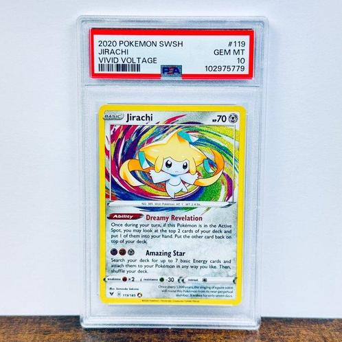 Pokémon Graded card - Jirachi - Vivid Voltage #119 - Pokémon, Hobby en Vrije tijd, Verzamelkaartspellen | Pokémon