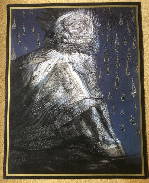 Anonymous - Ernst Fuchs -Agnus Mysticus ( Plot 68 ) - 1975, Antiquités & Art, Art | Dessins & Photographie