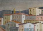 Francesco Dalena (1900) - Paesaggio urbano, Antiek en Kunst
