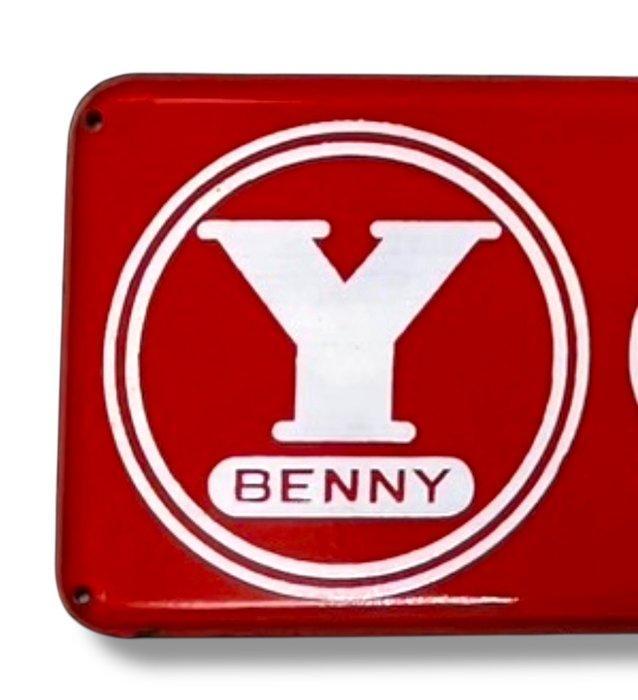 Emaille reclamebord [Yamaguchi Benny Bicycle] Vintage Japans, Antiek en Kunst, Antiek | Wandborden en Tegels