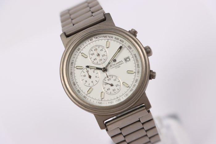 Junghans - Chronograph Titanium - Zonder Minimumprijs -, Handtassen en Accessoires, Horloges | Heren