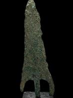 Bronstijd Brons Arrowhead, Spaanse importvergunning. - 12 cm