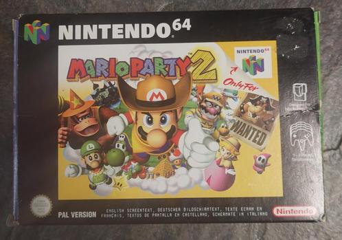 Mario Party 2 (Nintendo 64 tweedehands game), Consoles de jeu & Jeux vidéo, Jeux | Nintendo 64, Enlèvement ou Envoi