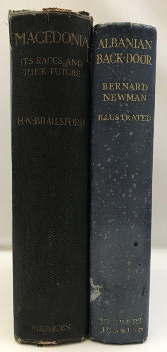 H. N. Brailsford, Bernard Newman - Two Books: Macedonia,, Antiek en Kunst, Antiek | Boeken en Manuscripten