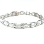 Armband - 14 karaat Witgoud - 20.60ct. tw. Diamant, Nieuw