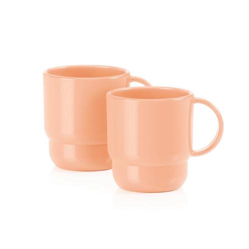 Tupperware Koffiemokken OranjeZalm, Huis en Inrichting, Keuken | Tupperware, Nieuw, Verzenden