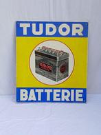 Tudor - Batterie - anni 60 - cm 73x64x1 - Emaille plaat -, Antiek en Kunst