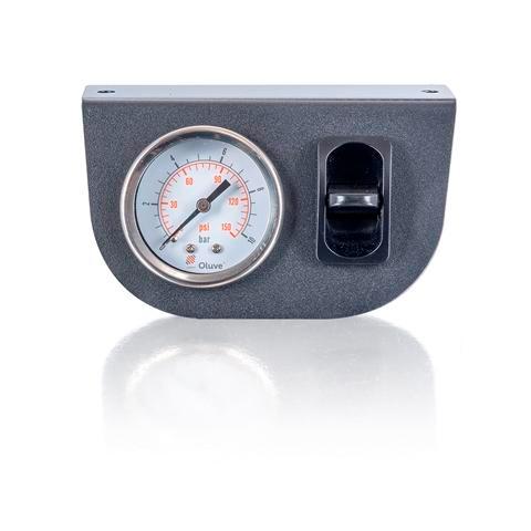 Manometer Ø 40 mm enkel | Hulpluchtvering Universeel Mat Gri, Auto-onderdelen, Ophanging en Onderstel, Universele onderdelen, Verzenden