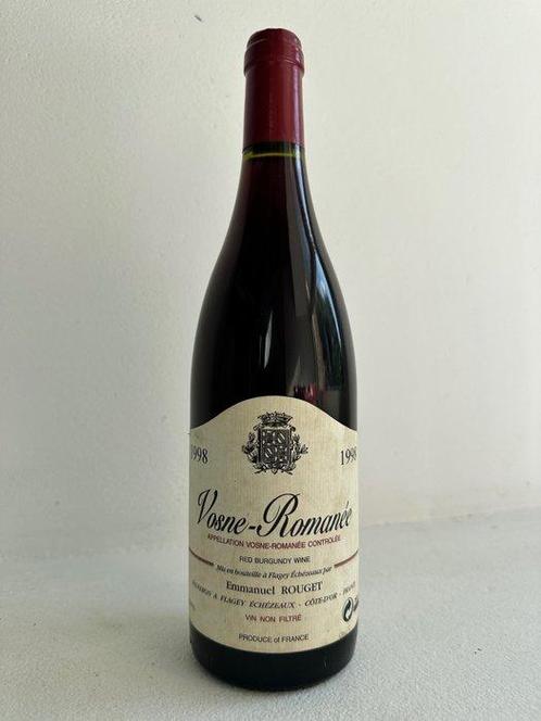 1998 Emmanuel Rouget Vosne-Romanee - Vosne-Romanée - 1, Collections, Vins