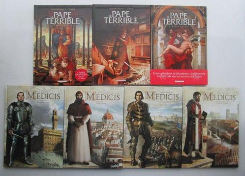 Medicis T1 à T4 + Le Pape Terrible T1 à T3 - 7x C - 7 Album, Boeken, Stripverhalen