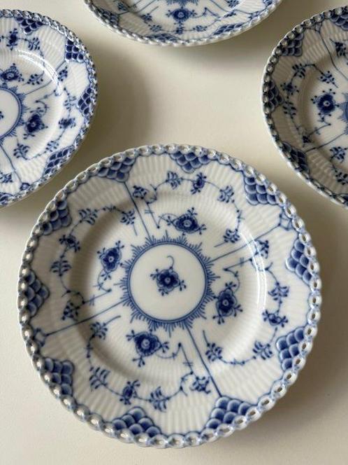 Royal Copenhagen - Soucoupe (4) - Blue Fluted Plain -, Antiek en Kunst, Antiek | Meubels | Tafels