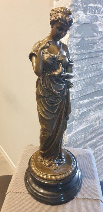 Milo (1910-1978) - Statue, Maiden gets in touch with Nature