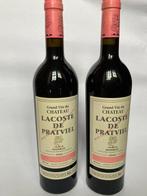 2000 Lacoste & de Pratviel - Madiran - 2 Flessen (0.75, Verzamelen, Nieuw