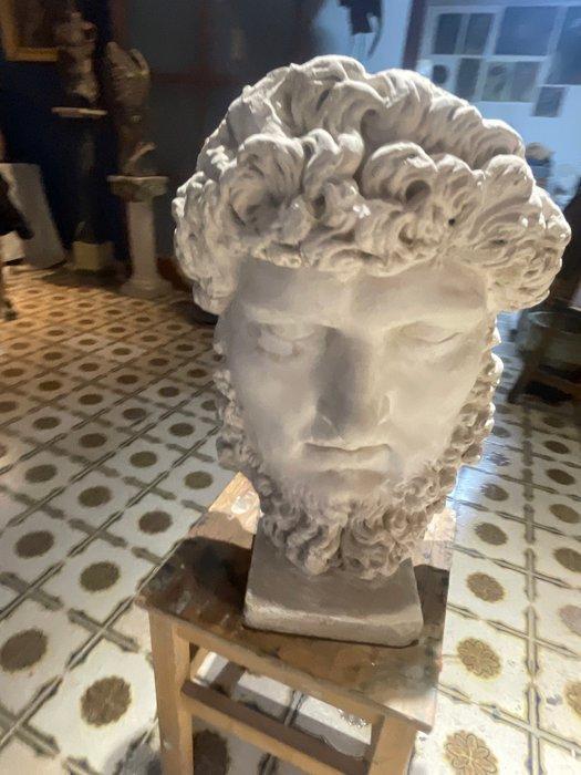 sculptuur, Testa di Nerone - 50 cm - Gips, Antiquités & Art, Curiosités & Brocante